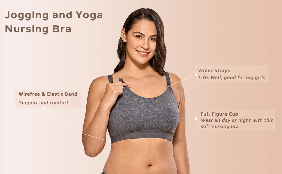 MamaBloom ActiveMom Sports Nursing Bra