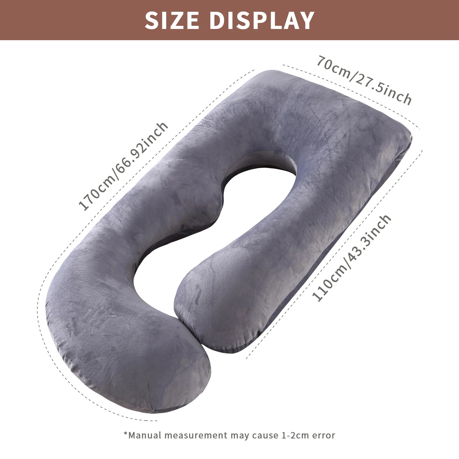 MamaBloom Ultimate Comfort Maternity Pillow