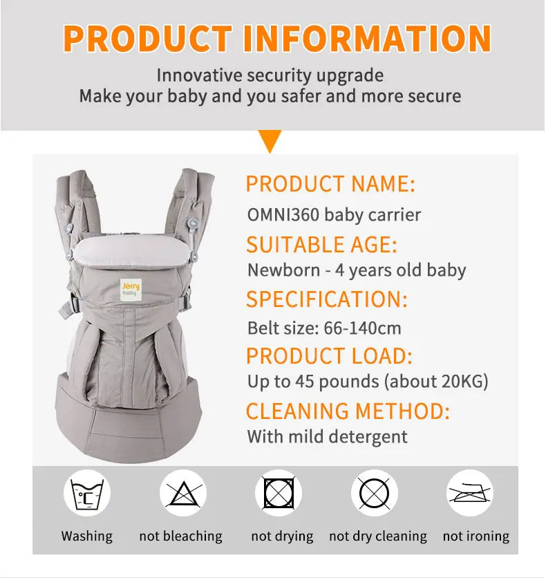 MamaBlooms 3 in 1 baby carrier