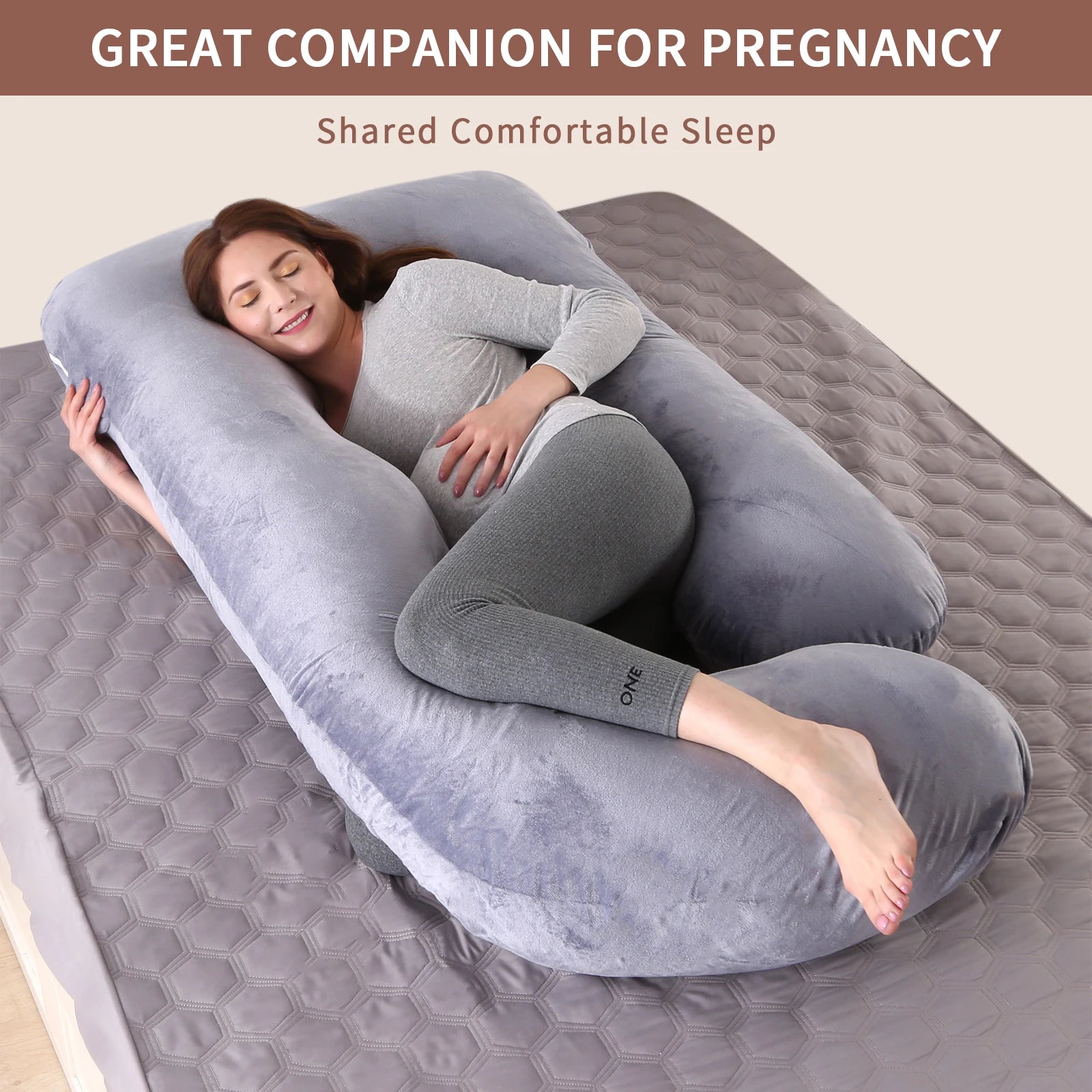 MamaBloom Ultimate Comfort Maternity Pillow