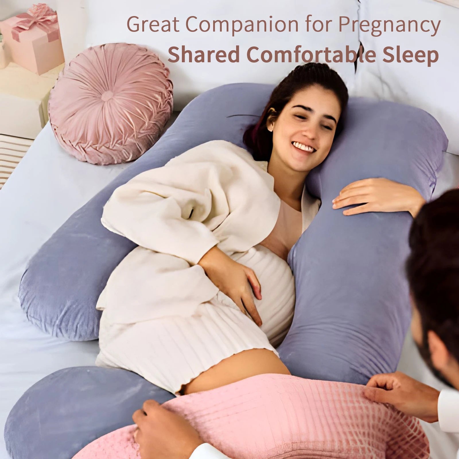 MamaBloom Ultimate Comfort Maternity Pillow